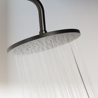 Душевая система Damixa Jupiter 977750300 с термостатом Черная матовая — фото 5, Душевое оборудование. Душевая программа