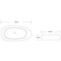 Товар: Раковина-чаша Ceruttispa 60 CR7041B СТ9584 Белая - фото 3 Раковина-чаша Ceruttispa 60 CR7041B СТ9584 Белая — фото 3, Раковины накладные