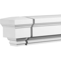 Торцевой элемент Европласт 4.82.033 86x110x86 мм — фото 1, Фасадный декор