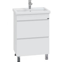 Тумба под раковину СанТа Марс 60 700291 Белая — фото 1, Тумбы под раковину