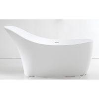 Акриловая ванна Abber AB9245 169х75 без гидромассажа — фото 1, Ванны