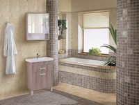 Зеркальный шкаф Onika Натали 60.00 R 206061 Ясень таормина — фото 2, Зеркальные шкафы в ванную