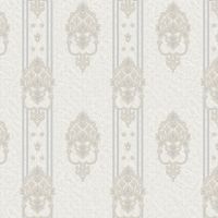 Обои Roberto Borzagi King 90111-2 Винил на флизелине (1,06*10) Серый, Полоса/Дамаск — фото 1, Обои для стен