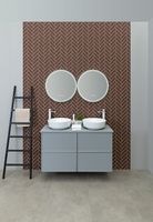 Тумба под раковину Aquanet Арт 60 313274 подвесная Мисти грин — фото 25, Тумбы под раковину