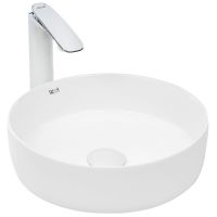 Раковина-чаша WeltWasser Elbach 3134 MW 35 10000004644 Белая матовая — фото 1, Раковины накладные