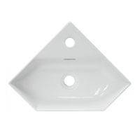 Товар: Раковина-чаша Sanita Luxe Line 49 WB.CR/Line/35-C/WHT.G/S1 угловая Белая - фото 5 Раковина-чаша Sanita Luxe Line 49 WB.CR/Line/35-C/WHT.G/S1 угловая Белая — фото 5, Раковины