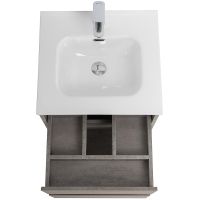 Тумба под раковину BelBagno Kraft 50 KRAFT-500-2C-SO-CG подвесная Cemento Grigio — фото 8, Тумбы под раковину