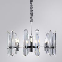 Люстра Divinare Tenerife 7136/02 LM-6 Прозрачная Хром — фото 4, Люстры