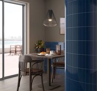 Керамическая плитка Equipe Costa Nova Onda Naval Matt 28528 настенная 5х20 см — фото 3, Керамическая плитка