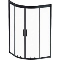 Товар: Душевой уголок AM.PM Gem 90х90 W90G-401A090BT профиль Черный матовый стекло прозрачное - фото 1 Душевой уголок AM.PM Gem 90х90 W90G-401A090BT профиль Черный матовый стекло прозрачное — фото 1, Душевые уголки четверть круга