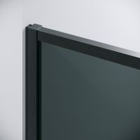 Душевая дверь Grossman Galaxy 110 100.K33.01.110.42.10 профиль Графит сатин стекло тонированное — фото 3, Душевые двери в нишу
