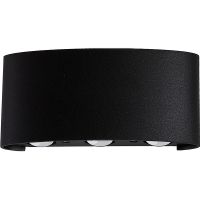 Настенный светильник Crystal Lux CLT 023W3 BL Черный — фото 1, Светильники