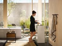 Смеситель для раковины Hansgrohe Metropol Хром арт-74530000 — фото 2, Смесители напольные