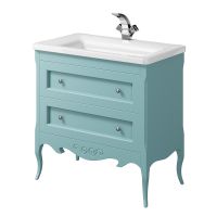 Тумба под раковину Creto Viva 85 13-1008B Blue — фото 2, Тумбы под раковину