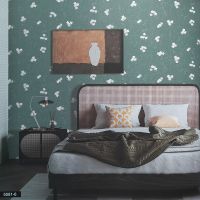 Обои Bernardo Bartalucci Sarrieri Флизелин (1,06*10) Зеленый, Цветы арт-5081-6 — фото 5, Обои