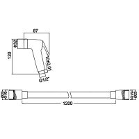 Гигиенический душ Timo SG-3052 chrome Хром — фото 2, Гигиенические души