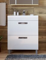 Тумба под раковину Vigo Plaza 70 tn.PLA.FOS.70.2Y Белая — фото 2, Мебель для ванной