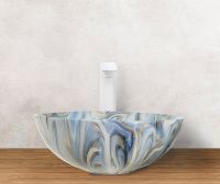 Раковина-чаша WeltWasser Elbach 3003 M814 40 10000004553 Мрамор — фото 3, Раковины накладные