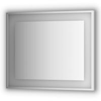 Зеркало Evoform Ledside 75х90 Сталь — фото 1, Мебель для ванной
