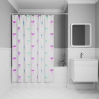 Товар: Штора для ванны Iddis Base 180х200 Белая арт-BO03P18i11 - фото 2 Штора для ванны Iddis Base 180х200 Белая арт-BO03P18i11 — фото 2, Шторы для ванной