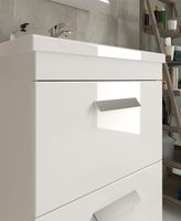 Тумба под раковину Vigo Nova 60 tn.NOV.MIR.60.2Y Белая — фото 4, Тумбы под раковину