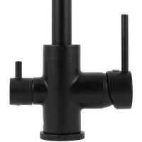 Смеситель для кухни Kaiser Merkur 26744-9 Черный матовый — фото 4, Смесители