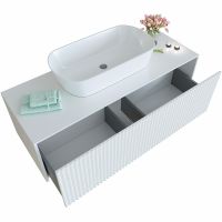 Тумба c раковиной SanVit Рольф 1 90 krolf1090 подвесная Белая — фото 6, Тумбы с раковиной