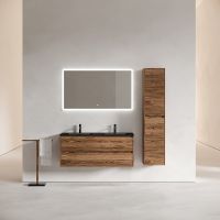 Тумба под раковину Sancos Libra 120 LB120-2ECH подвесная Дуб чарльстон — фото 14, Тумбы под раковину