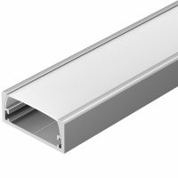 Профиль алюминиевый Arlight 030982 накладной Серебристый — фото 1, Профили для светодиодных лент
