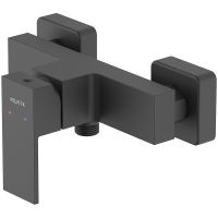 Смеситель для душа Aquatek Либра AQ1660MB Черный матовый — фото 1, Смеситель для душа