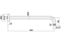 Товар: Кронштейн для верхнего душа Paffoni Lusso ZSOF034HGSP Медовое золото - фото 3 Кронштейн для верхнего душа Paffoni Lusso ZSOF034HGSP Медовое золото — фото 3, Душевое оборудование. Душевая программа