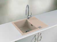Кухонная мойка Alveus Granital Cadit 10 Beige G55 590x500 1132019 Бежевая — фото 3, Кухонные мойки
