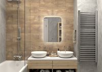 Зеркало Континент Burzhe 500х700 ЗЛП541 с подсветкой с бесконтактным выключателем — фото 6, Зеркала в ванную комнату