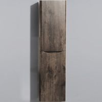 Шкаф пенал BelBagno Ancona-N 40 ANCONA-N-1500-2A-SC-RW-R подвесной Rovere Moro — фото 1, Пеналы для ванной комнаты