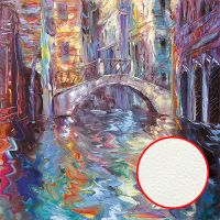 Фреска Ortograf Городской пейзаж живопись 8004 Фактура флок FLK Флизелин (2,7*2,7) Разноцветный, Город/Живопись арт-8004 (флок FLK) — фото 1, Фрески