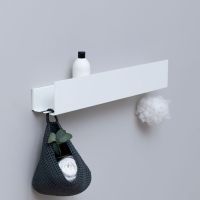 Металлическая полка Aquanet Магнум 60 302231 Белая матовая — фото 2, Полки для ванной и душа