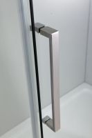 Душевой уголок Black&White Stellar Wind S502 5021010 профиль Серебристый хром стекло прозрачное — фото 6, Душевые уголки