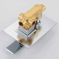 Товар: Душевая система Gappo G7107-20 Хром - фото 8 Душевая система Gappo G7107-20 Хром — фото 8, Встраиваемые душевые комплекты