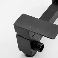 Гигиенический душ со смесителем Frap F7504-6 Черный матовый — фото 3, Гигиенические души