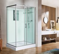 Душевая кабина WeltWasser WW500 Laine 1211 120x90 10000003274 профиль Хром стекло прозрачное — фото 3, Душевые кабины