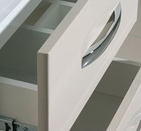 Товар: Тумба под раковину Bellezza Рокко 80 4635313670075 подвесная Бежевая Белая - фото 5 Тумба под раковину Bellezza Рокко 80 4635313670075 подвесная Бежевая Белая — фото 5, Мебель для ванной