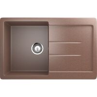 Кухонная мойка Ulgran Classic U-507-307 Терракот — фото 1, Кухонные мойки