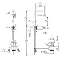 Товар: Смеситель для биде Migliore Opera 19037 Хром - фото 2 Смеситель для биде Migliore Opera 19037 Хром — фото 2, Смесители