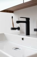 Смеситель для раковины Aquanet Passion AF300-10B 243293 Черный — фото 3, Смесители