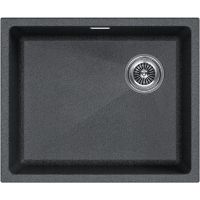 Кухонная мойка Paulmark Lumi 55 UNI-Skew LU55SK-DG Графит — фото 1, Кухонные мойки