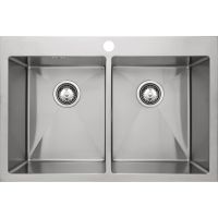 Кухонная мойка Seaman Eco Marino SMB-7651DS.A Нержавеющая сталь — фото 1, Кухонные мойки