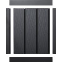 Товар: Декоративная панель HIWOOD LV127W GR15K 2700x120x12 мм - фото 4 Декоративная панель HIWOOD LV127W GR15K 2700x120x12 мм — фото 4, Панели