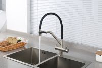 Товар: Смеситель для кухни Gappo G4398-85 Сатин Черный - фото 9 Смеситель для кухни Gappo G4398-85 Сатин Черный — фото 9, Смесители