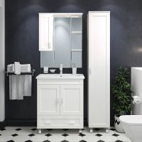 Тумба с раковиной Misty Дива 85 УТ000011765 Белая — фото 5, Мебель для ванной