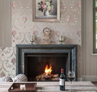 Обои Milassa Princess PR8 012 Флизелин (1*10,05) Серый, Полоса — фото 2, Обои для стен